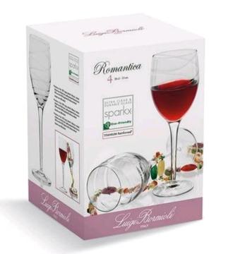 Luigi bormioli Romantica Red Wine Glasses