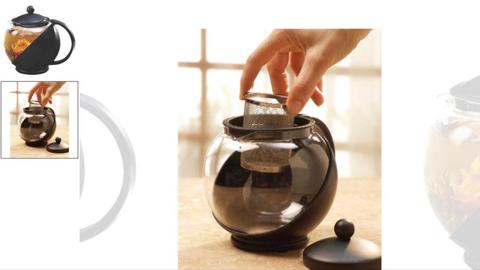 Brandnew in box - Half moon tea pot set with cups