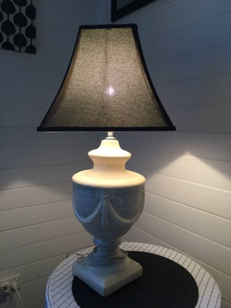 Ceramic based Lamp with shade PRICE REDUCED