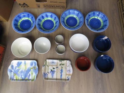 More plates and plate or dinnerware sets. Dishes and ceramics