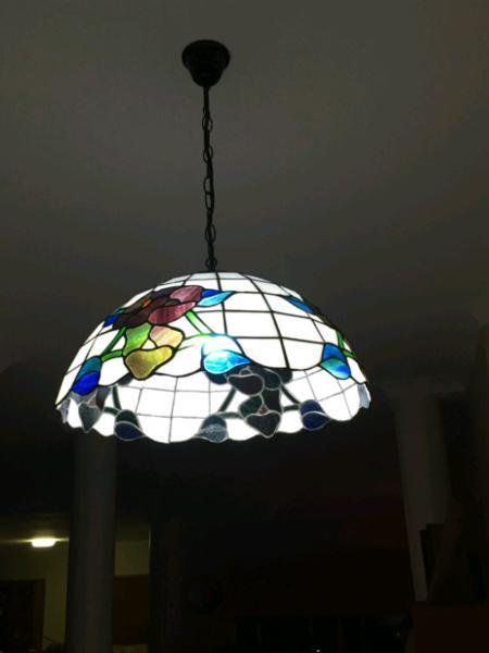 Leadlight Shade with Electrical Wiring