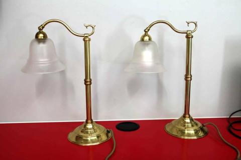 Bed side lamps - matching pair