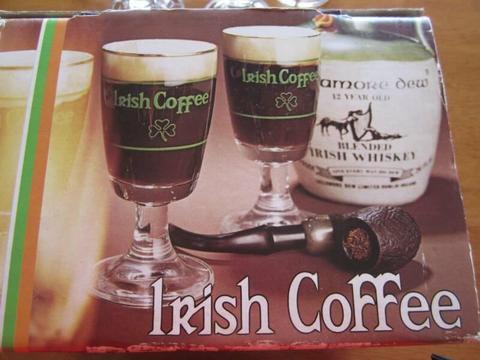 Italian Made Irish Coffee Glasses