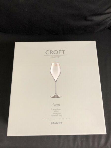 John Lewis Croft Crystal Wine Glasses