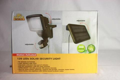 Brand New Solar Design 120 LEDs solar security light