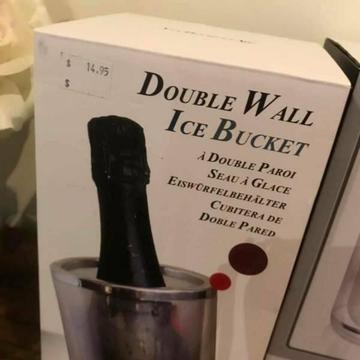 Double Walled Wine Coolers / Ice Buckets