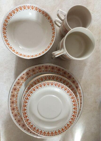 25 pieces Dinner set for 5 people