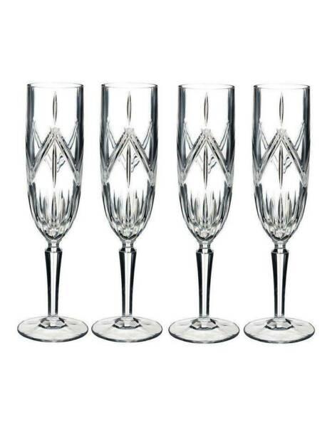 NEW Marquis by Waterford Crystal Lacey Flutes