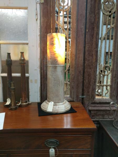 Vintage Marble Pillar Lamp