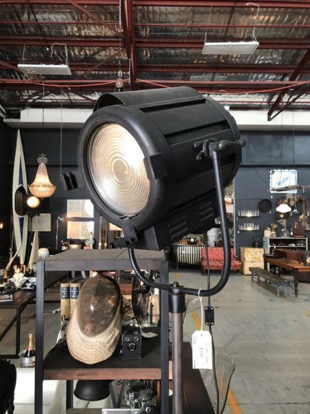 Large industrial studio light lamp