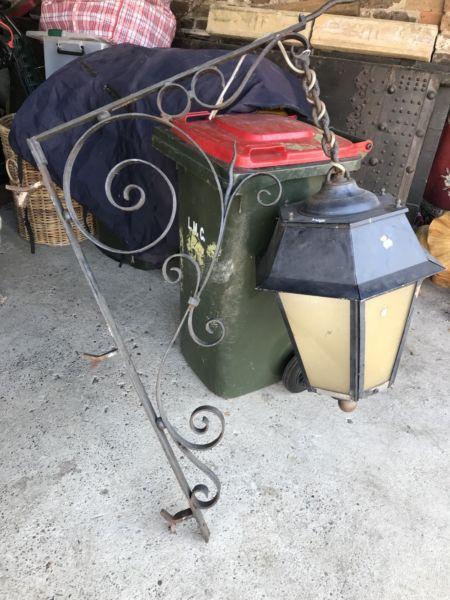 Original large French Street Lamp