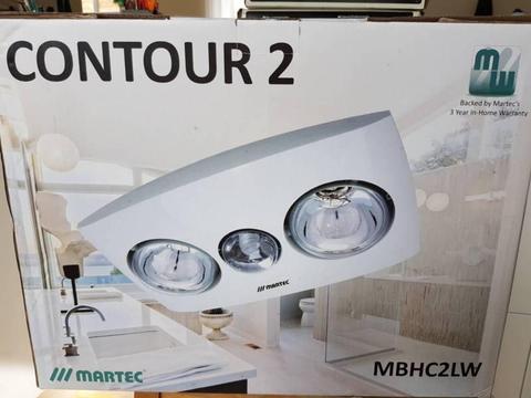 Martec Contour 2 3 in 1 Bathroom Fan/Heater - bargain