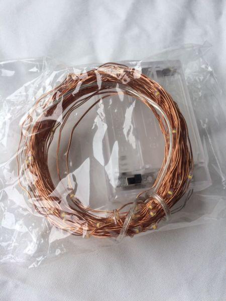 10 M mini LED copper string lights