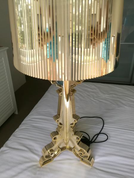 Bourgie Lamp Kartell gold
