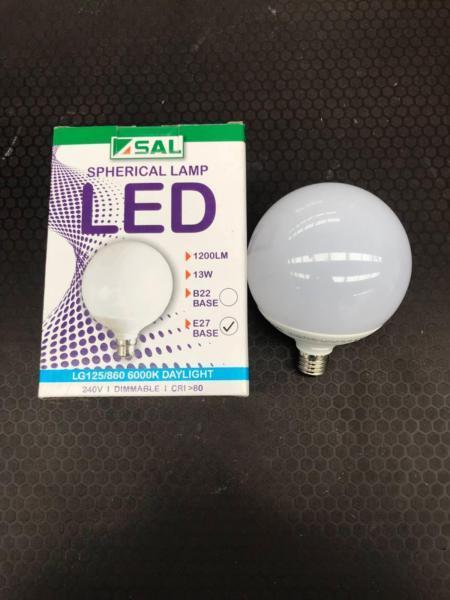 SAL 13W Dimmable LED SMD Opal Spherical Lamp (E27 Base)