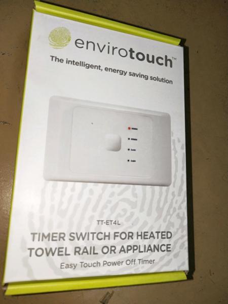 EnviroTouch single timer switch 10amp TT-ET4L BRAND NEW