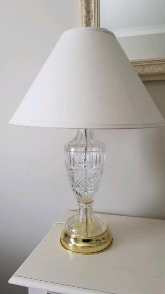Glass detailed Lamp