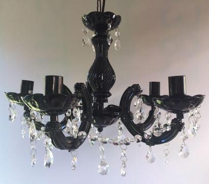 Black and White Crystal Chandelier!!! Make an Offer !!!