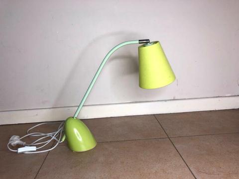 Green desk lamp