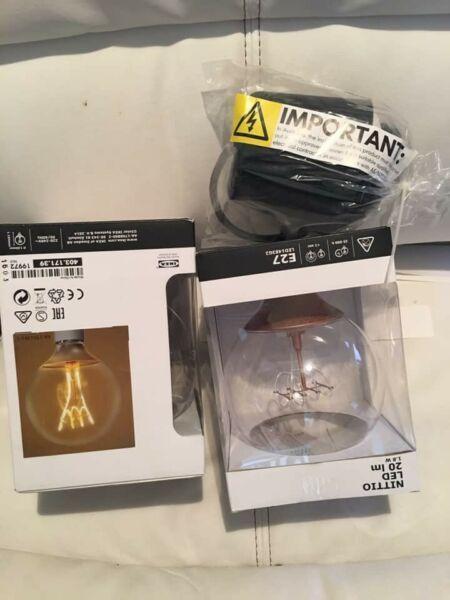 Ikea hanging lights - new in box