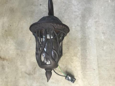 Three Exterior lamps $100 Lot