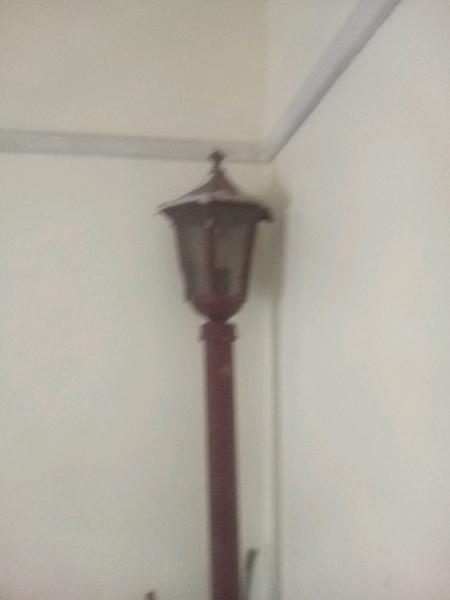 Cast iron light pole