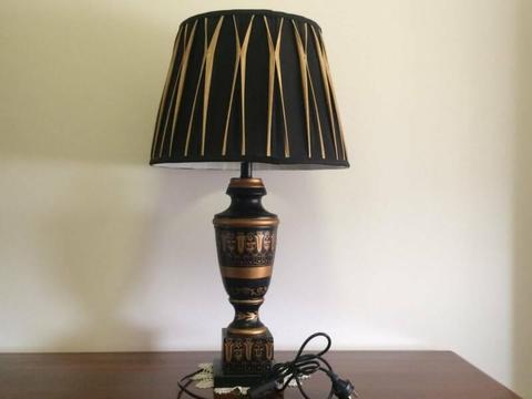 Statement lamp stand and shade- Greek vase style