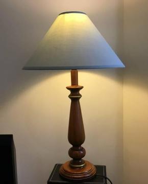 Vintage, Elegant, Solid Timber Lamp