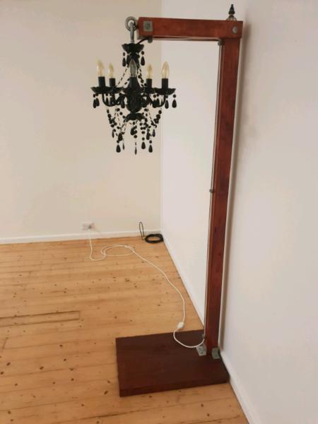 Custom made chandelier lamp