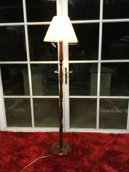 Beautiful Vintage Turned Wooden Lamp - Can Deliver