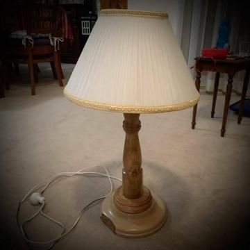 Wooden Table Lamp Stand