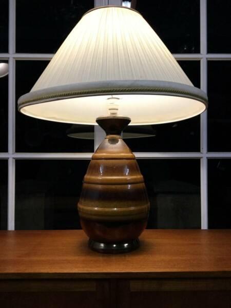 Cool Retro-Vintage 70s Ceramic Table Lamp -Can Deliver