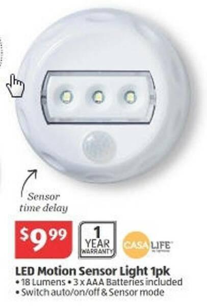 Portable LED Motion Sensor Light - for children/senior citizens