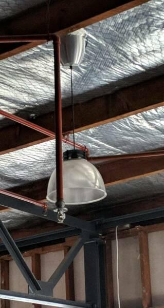 Salvaged pendant lights good condition $10 each