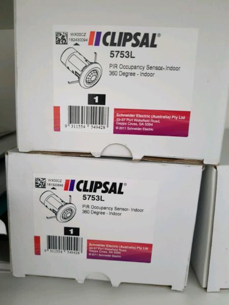 Clipsal 5753L Occupancy Sensor, Flush Mount, 360deg