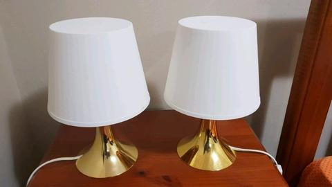 Table lamps never used