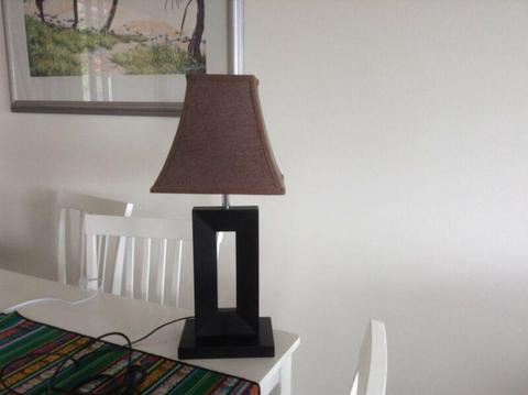 Table lamps or bedside lamps x 2