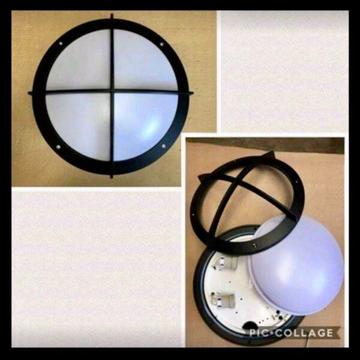 Large outdoor wall or ceiling light. 6 available
