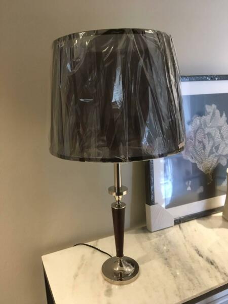 Brand new contemporary stylish table lamp x 2