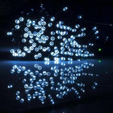 50M 500 Blue LED String Solar Powered Fairy Lights Garden