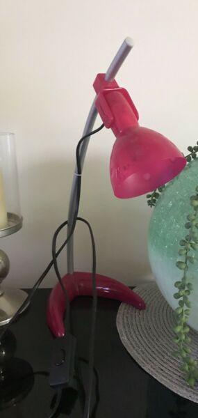 Pink lamp , & lots more household items & more