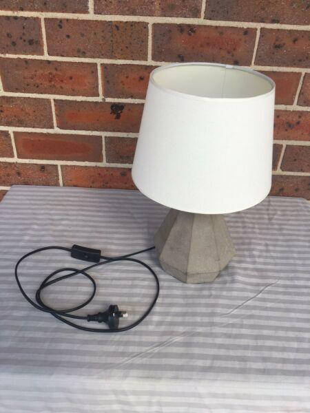 Marble lamp excellent condition like new