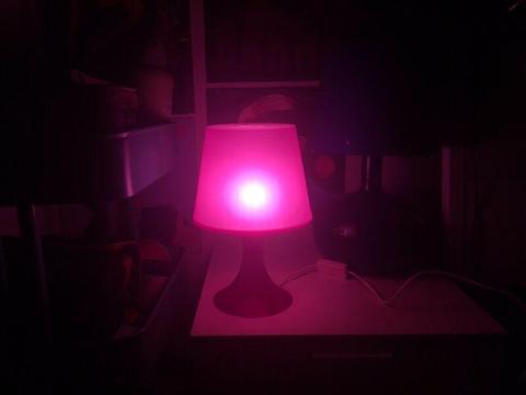 Ikea Pink Lamp