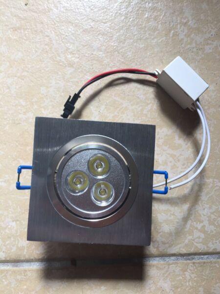 150+ Square 3w LED downlights