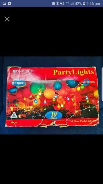 Brand New 10pc Party Light Kit DIY Installation p/up Fairfield