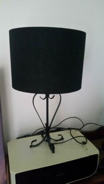 wrought iron table lamp