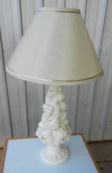 Large Ceramic Table Lamp Casa Pupo Spanish Rare Vintage Lighting