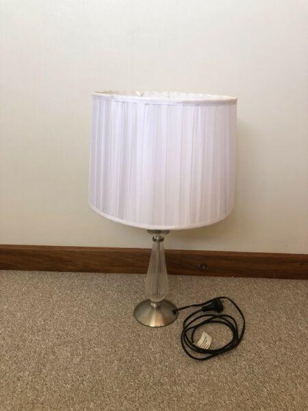 White side table lamp each