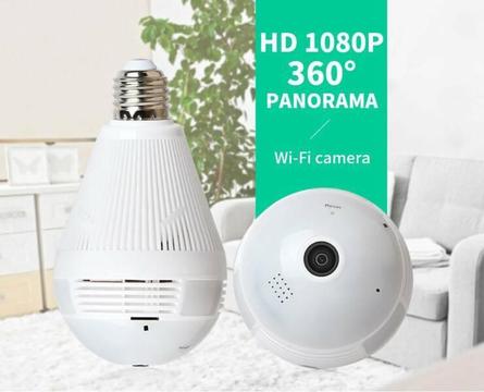 Mini 360 wireless WiFi hidden light bulb camera