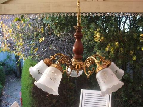 Vintage style ceiling light lamp